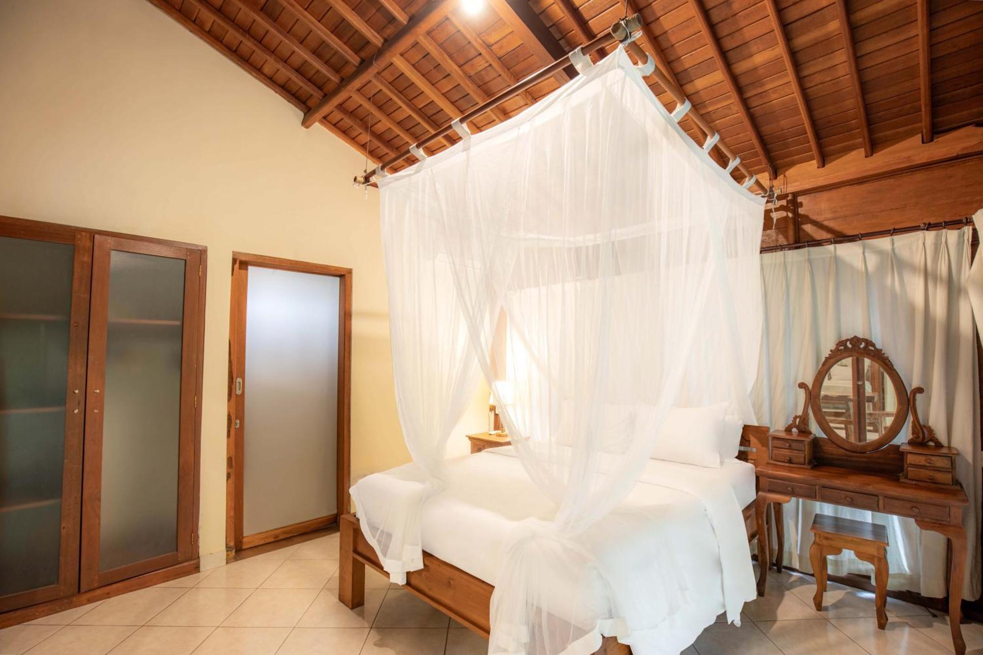 Sari Bamboo Villas Ubud Værelse billede
