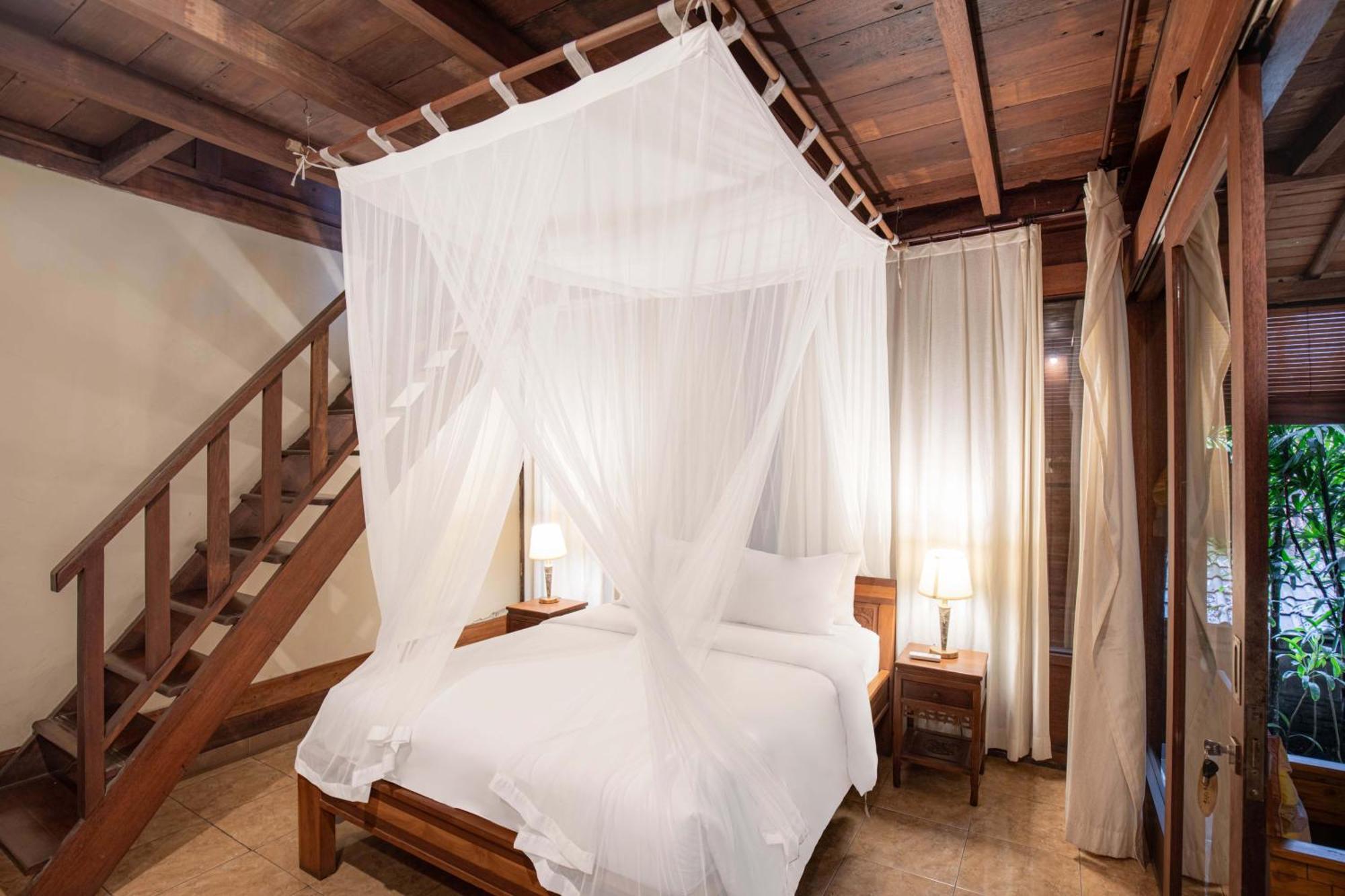 Sari Bamboo Villas Ubud Værelse billede